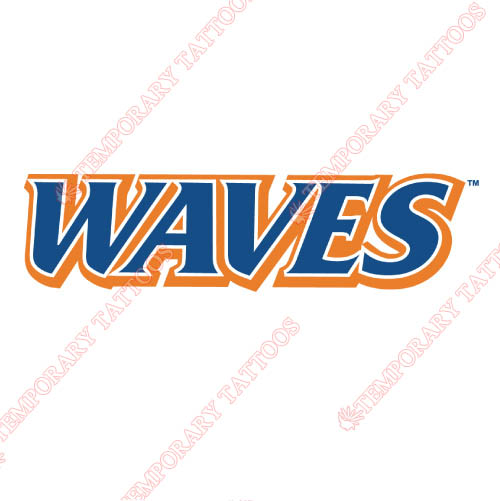 Pepperdine Waves Customize Temporary Tattoos Stickers NO.5887